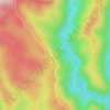 The Narrows topographic map, elevation, terrain
