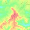 Jones Chapel topographic map, elevation, terrain