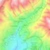 Chicani topographic map, elevation, terrain