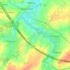Libertange topographic map, elevation, terrain