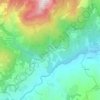 Acquabona topographic map, elevation, terrain