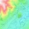 2 Puentes topographic map, elevation, terrain