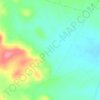El Algarrobo topographic map, elevation, terrain