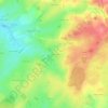 La Chassagne topographic map, elevation, terrain
