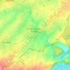 Zichen topographic map, elevation, terrain