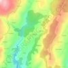 As Quintas topographic map, elevation, terrain