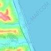 Porto Potenza Picena topographic map, elevation, terrain