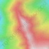 Buntu Sikolong topographic map, elevation, terrain