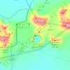 Caldera del Corazoncillo topographic map, elevation, terrain