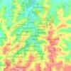 Pato Branco topographic map, elevation, terrain