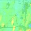 Lincoln topographic map, elevation, terrain