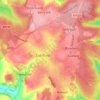 Poolway topographic map, elevation, terrain