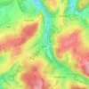 Blier topographic map, elevation, terrain