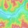 Кострина topographic map, elevation, terrain