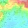 Le Rougissay topographic map, elevation, terrain