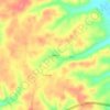 Hillcrest topographic map, elevation, terrain