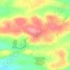 Wiston topographic map, elevation, terrain