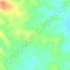 Ensco topographic map, elevation, terrain