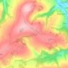 Newchapel topographic map, elevation, terrain