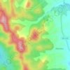 Hera topographic map, elevation, terrain