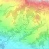 Chantaussel topographic map, elevation, terrain
