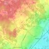 Liepa topographic map, elevation, terrain