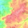 Merryfield topographic map, elevation, terrain