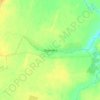 Леоновка topographic map, elevation, terrain