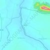 Honnur topographic map, elevation, terrain