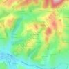 La Croix de l'Orme topographic map, elevation, terrain
