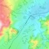 Rwankeri topographic map, elevation, terrain
