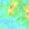 Chenoy topographic map, elevation, terrain