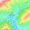 La Palud topographic map, elevation, terrain