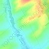 Le Chaponnat topographic map, elevation, terrain