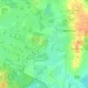 Hof Emmen topographic map, elevation, terrain