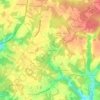 Chez Thoreau topographic map, elevation, terrain