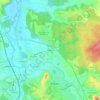 Alfeloas topographic map, elevation, terrain