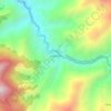 Playa Rica topographic map, elevation, terrain