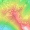 Planai topographic map, elevation, terrain