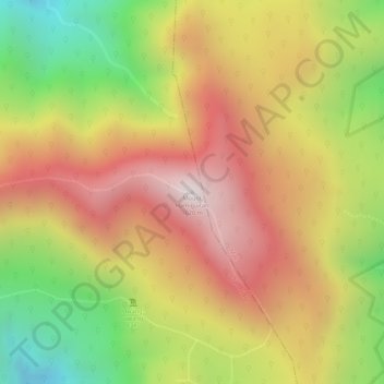 Mount Hamiguitan topographic map, elevation, terrain
