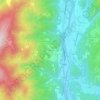 Foresto topographic map, elevation, terrain