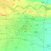 顺河区 topographic map, elevation, terrain