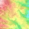 Les Sacoutis topographic map, elevation, terrain