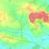 L'Osier topographic map, elevation, terrain