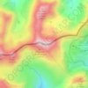 Bastiments topographic map, elevation, terrain