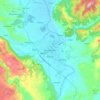 Sanski Most topographic map, elevation, terrain