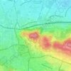 Castle Hill topographic map, elevation, terrain