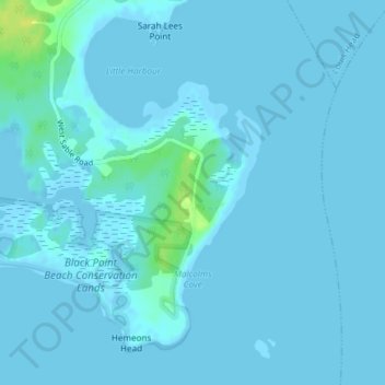 Arnold topographic map, elevation, terrain