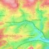 Graulheck topographic map, elevation, terrain