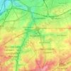 Kraainem topographic map, elevation, terrain